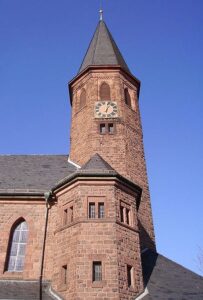 Einsatzort Maxdorf - Kirche in Maxdorf